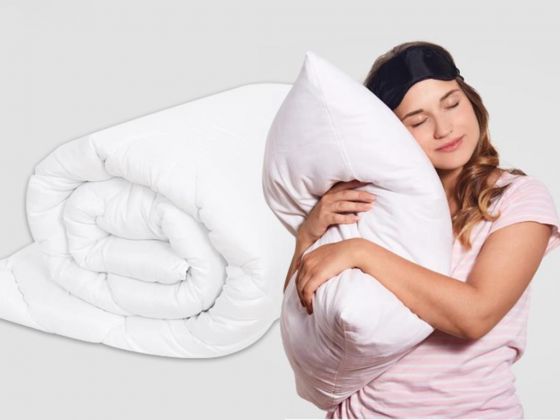 Dowry World Single Silicon Quilt and Silicon Pillow