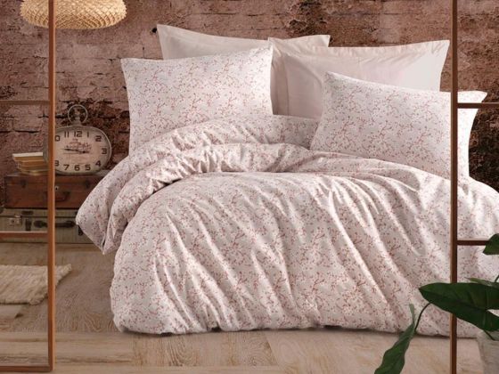 Dowry World Umut Double Duvet Cover Set White