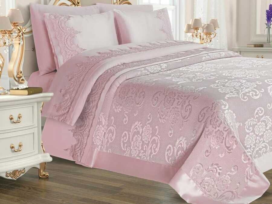 Dowry World - Dowry World Violet Pique Set 6 Pieces Powder Dowry World - Dowry World Violet Pique Set 6 Pieces Powder