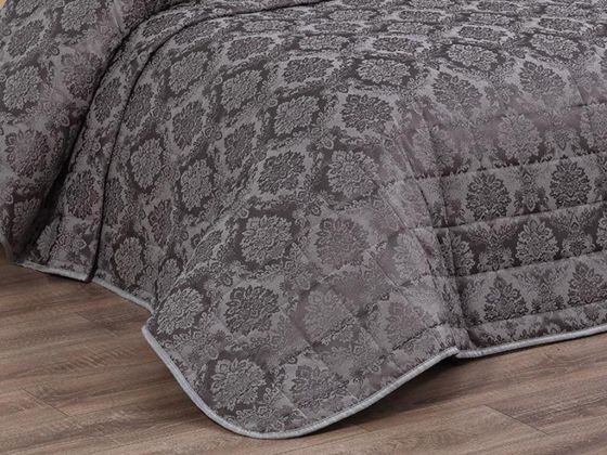 Dowry World Almeda Double Bedspread Anthracite