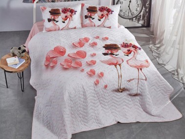 Dowry World - Dowry World Amoro Quilted Double Bedspread White Dowry World - Dowry World Amoro Quilted Double Bedspread White