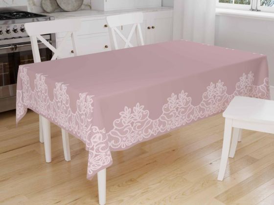 Dowry World Digital Printing Fabre Table Cloth Powder