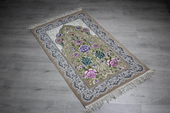 Dowry World İnaviç Woven Prayer Rug - Cappucino