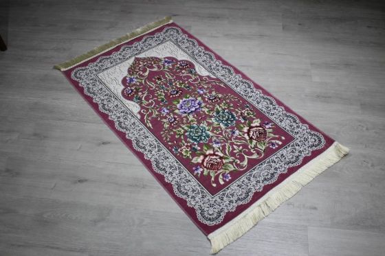 Dowry World İnaviç Woven Prayer's Rug - Plum