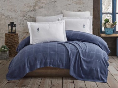 Hobby - Dowery Dowry Rainbow Embroidered Pique Set Blue Hobby - Dowery Dowry Rainbow Embroidered Pique Set Blue