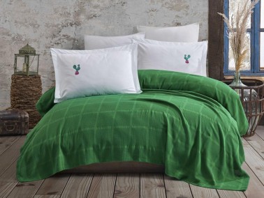 Hobby - Dowery Dowry Rainbow Embroidered Pique Set Green Hobby - Dowery Dowry Rainbow Embroidered Pique Set Green