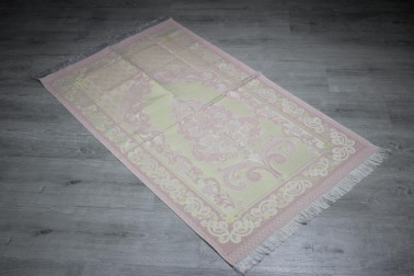 Dowry World Shantuk Woven Prayer Rug Pink - Thumbnail