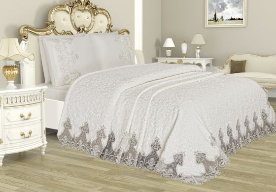  Dowry Blanket Set Dubai Cream