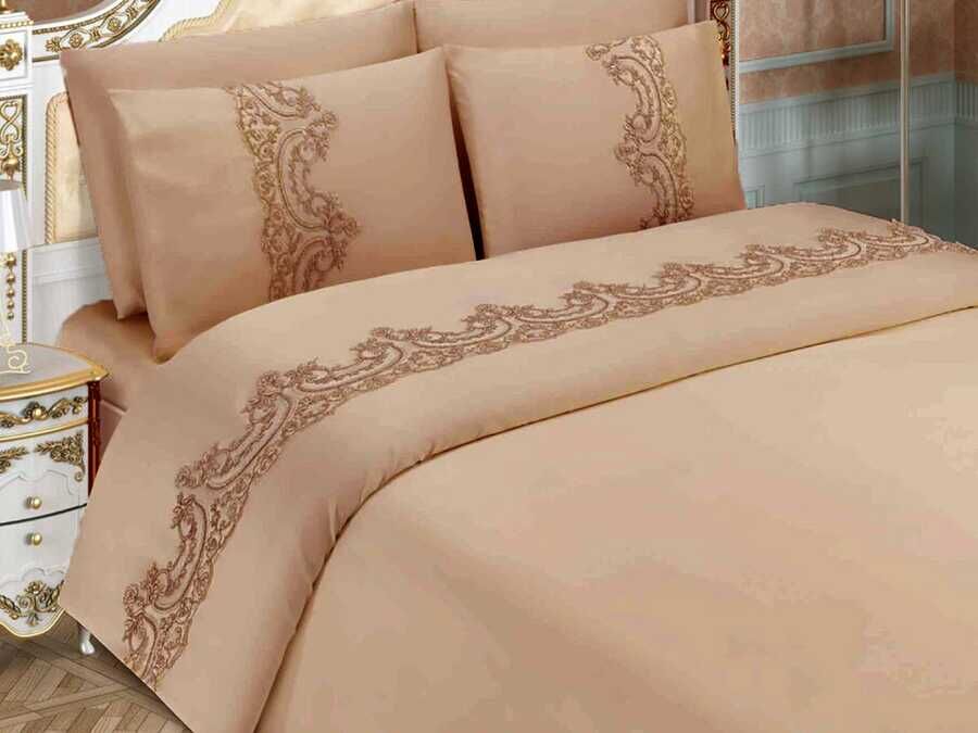 Dowry Duvet Cover Set Izmir Beige