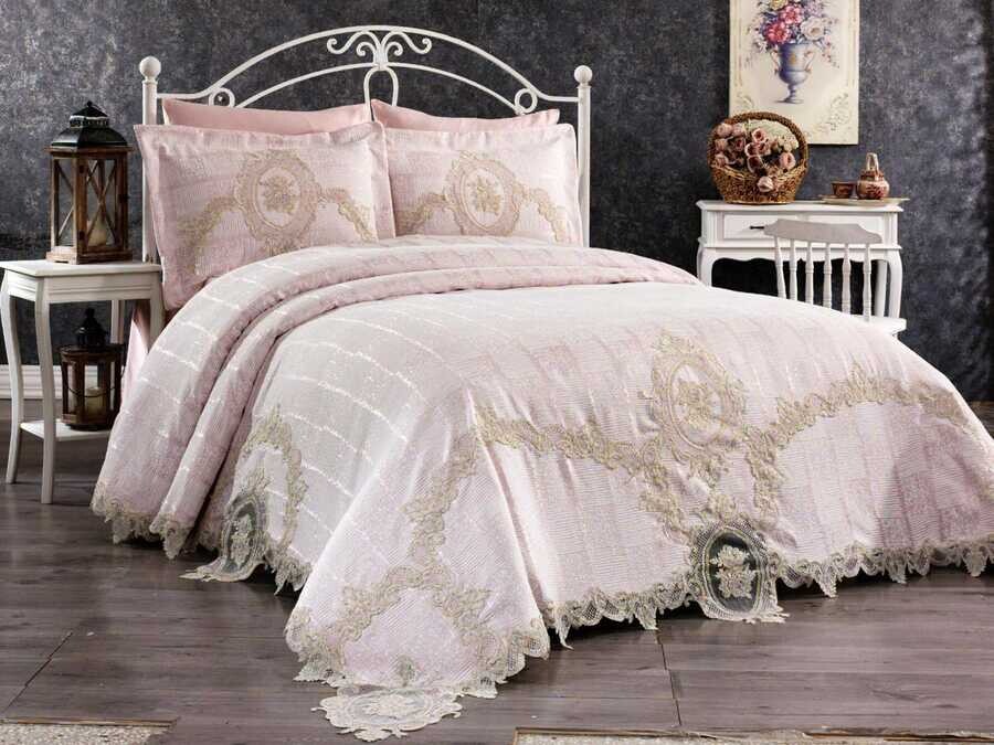 Dowry World - Dowry Pique Set Carolina Powder