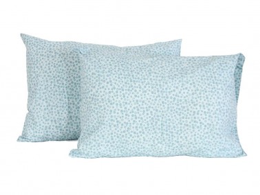 Floral 2 pcs Pillowcase Blue - Thumbnail