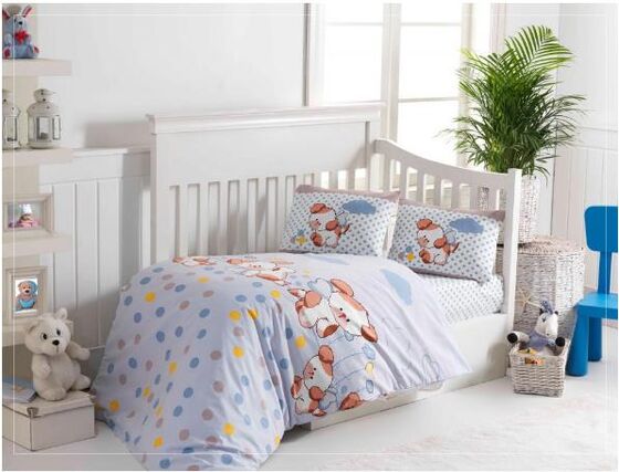 Class Puppy Baby's Duvet Cover Set