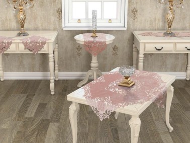 Clolovert Velvet Living Room Set 5 Pieces - Thumbnail