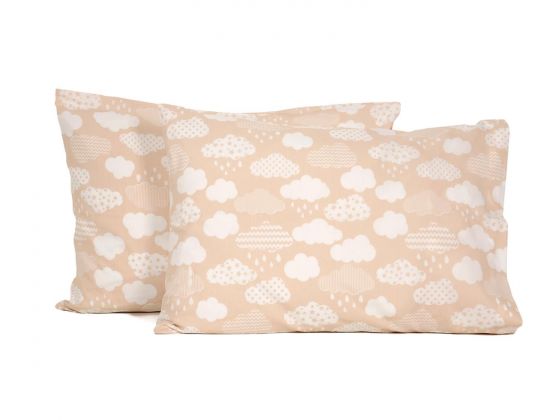  Cloud Pillow Cover 2 Pcs Salmon