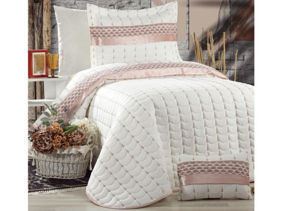 Colors Micro Single Bedspread Cream-Powder