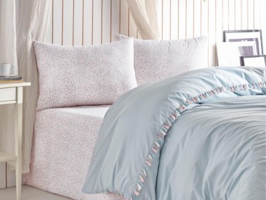 Cotton Box - Cotton Box Candy Çift Kişilik Nevresim Takımı Rita Mint Cotton Box - Cotton Box Candy Çift Kişilik Nevresim Takımı Rita Mint