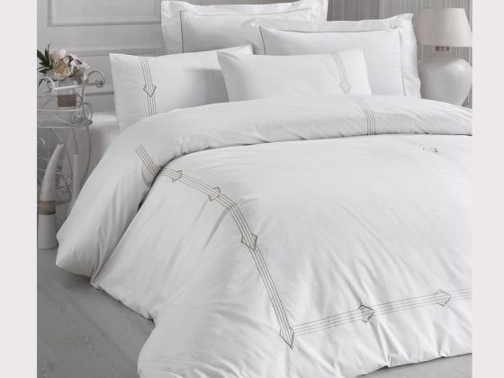 Cotton Box Classic Double Duvet Cover Set Bianka