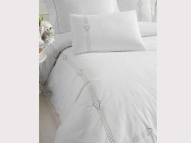 Cotton Box Classic Double Duvet Cover Set Bianka - Thumbnail