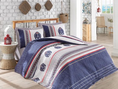 Cotton Box - Cotton Box Maritime Ranforce Complete Set Arma Tek Kişilik Lacivert Cotton Box - Cotton Box Maritime Ranforce Complete Set Arma Tek Kişilik Lacivert