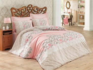 Cotton Box - Cotton Box Megan Double Duvet Cover Set Beige Cotton Box - Cotton Box Megan Double Duvet Cover Set Beige