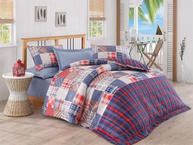 Cotton Box - Cotton Box Ranforce Complete Set Jose Tek Kişilik Mavi Cotton Box - Cotton Box Ranforce Complete Set Jose Tek Kişilik Mavi