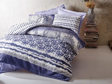 Cotton Box - Cotton Box Ranforce Complete Set Lucca Tek Kişilik Mavi Cotton Box - Cotton Box Ranforce Complete Set Lucca Tek Kişilik Mavi