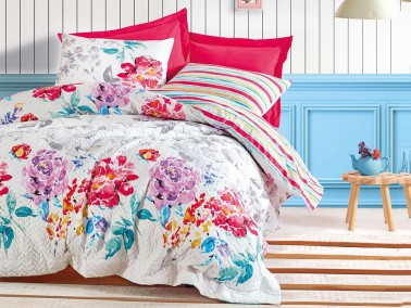 Cotton Box - Cotton Box Ranforce Complete Set Marita Tek Kişilik Fuşya Cotton Box - Cotton Box Ranforce Complete Set Marita Tek Kişilik Fuşya