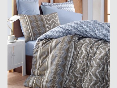 Cotton Box - Cotton Box Ranforce Nevresim Takımı Joy Mavi Tek Kişilik Cotton Box - Cotton Box Ranforce Nevresim Takımı Joy Mavi Tek Kişilik