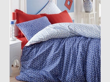 Cotton Box - Cotton Box Ranforce Nevresim Takımı Pave Bordo Tek Kişilik Cotton Box - Cotton Box Ranforce Nevresim Takımı Pave Bordo Tek Kişilik