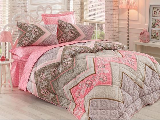 Cotton Box Ranforce Sleeping Set Melis Beige Double