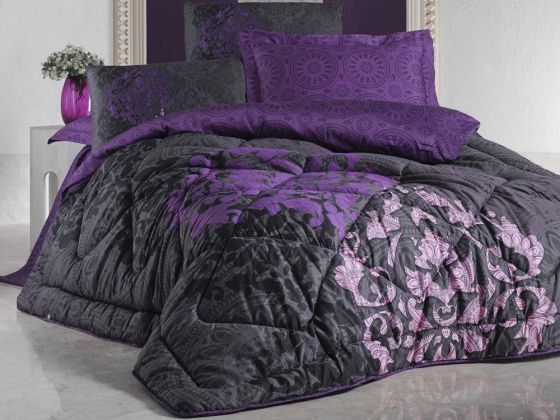 Cotton Box Royal Satin Sleeping Set Kösem Sultan Plum