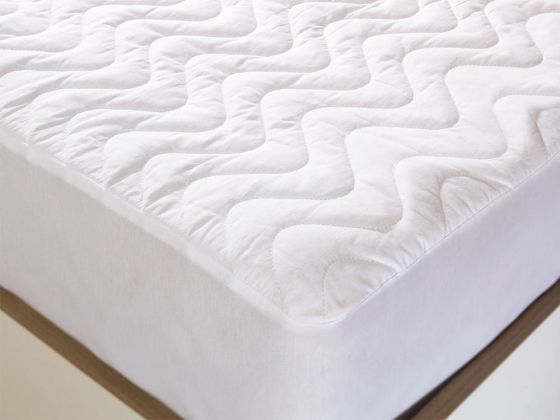 Cotton Box Liquid Proof Double Mattress Pad 160x230