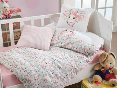 Cotton Box - Cottonbox Baby Duvet Cover Set Bunny Pink Cotton Box - Cottonbox Baby Duvet Cover Set Bunny Pink