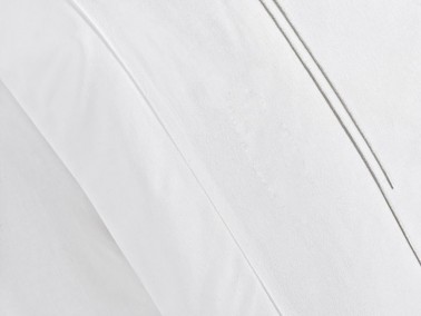 Cottonbox Classic Güher Double Duvet Cover Set White - Thumbnail