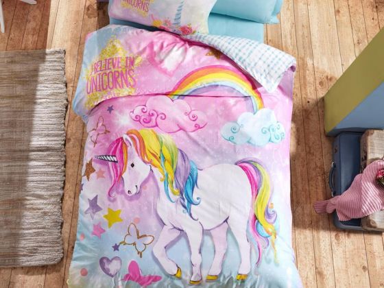 Cottonbox Junior Dream Single Duvet Cover Set Mint