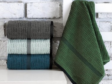 Cotton Box - Cottonbox Road Mix Jacquard Set of 4 Towels Cotton Box - Cottonbox Road Mix Jacquard Set of 4 Towels