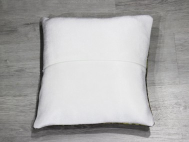 Crack Wall Velvet 2-Piece Cushion's Cover - Cappuccino - Thumbnail