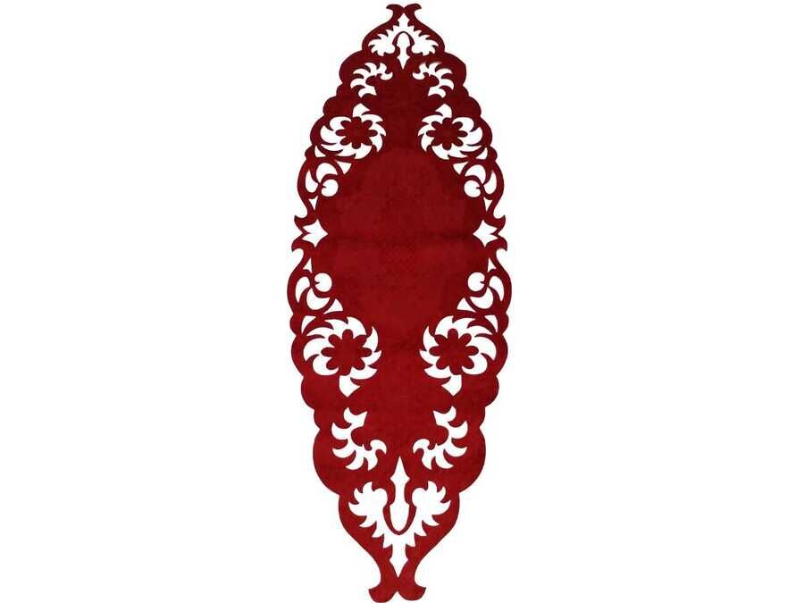  Daisy Lux Velvet Runner Maroon