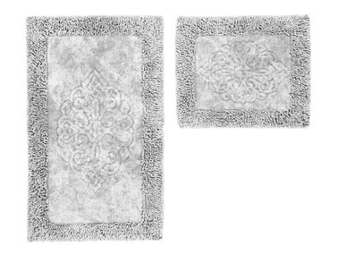 - Damaks Towel 2 Pcs Bath Mat White  - Damaks Towel 2 Pcs Bath Mat White