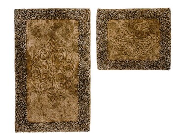 - طقم دعسات حمام منشفه عدد 2 كابتشينو Damaks  - طقم دعسات حمام منشفه عدد 2 كابتشينو Damaks