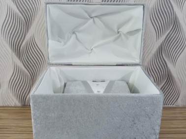 Groom Figured Bowtie 2 Pack Dowry Chest Gray - Thumbnail