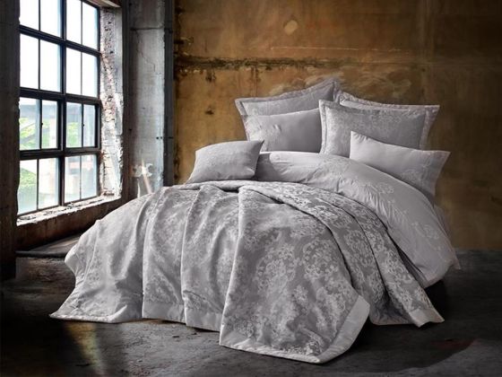 Lace Nilda Jacquard Fiber Double Bedspread