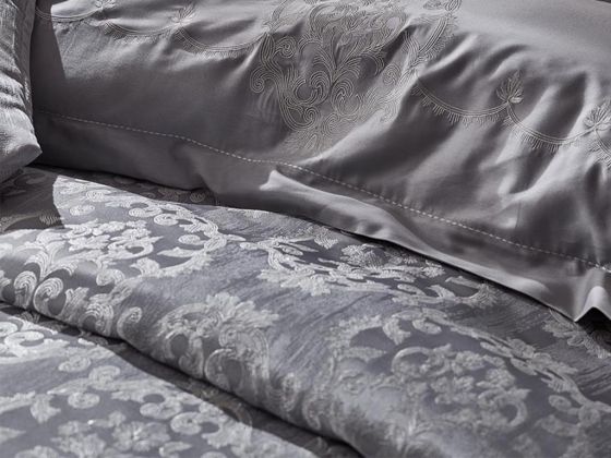 Lace Nilda Jacquard Fiber Double Bedspread