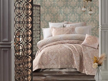 Lace Samara Embroidered Duvet Cover Set - Thumbnail