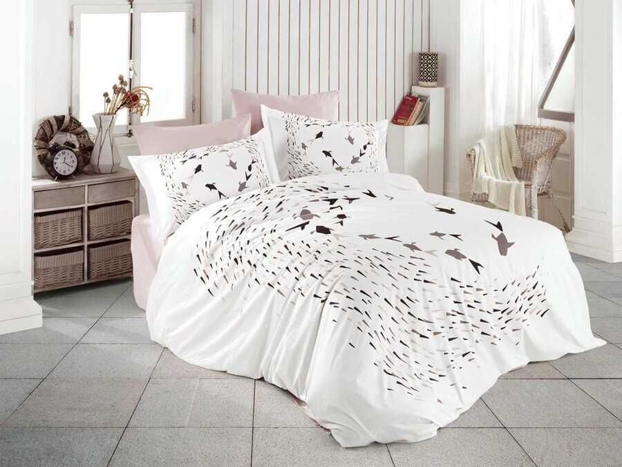 Delfina Double Duvet Cover Set Beige