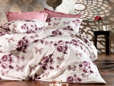 Çeyiz Diyarı - Deny Single Duvet Cover Set Lilac Çeyiz Diyarı - Deny Single Duvet Cover Set Lilac