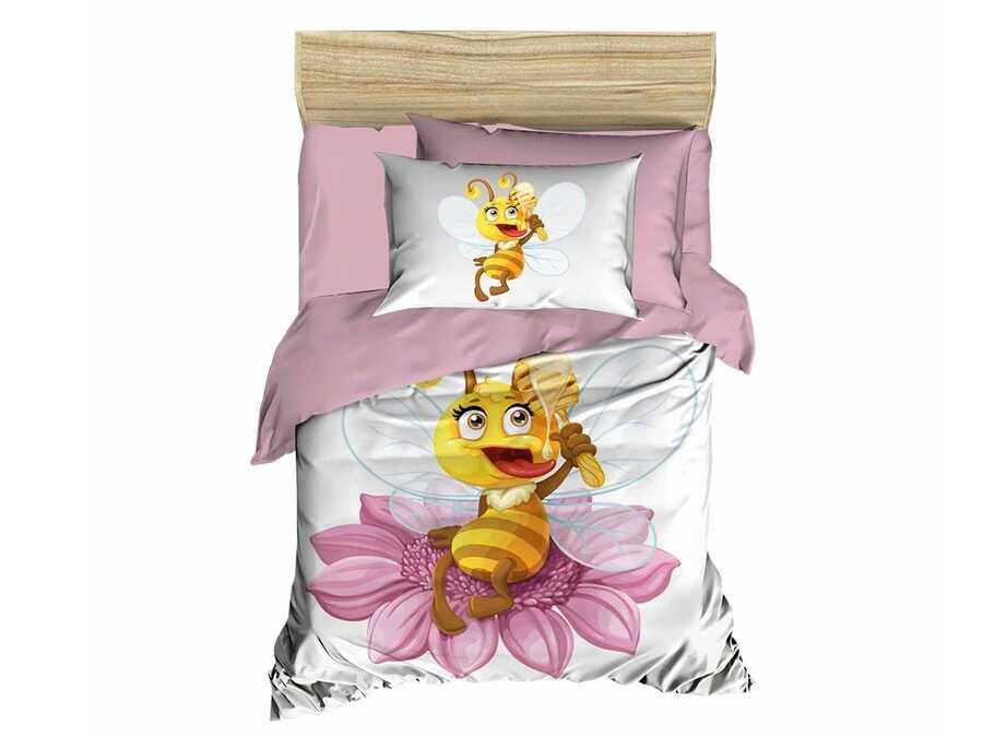  Digital Printed 3d Baby Duvet Cover Set Baby Bee Powder