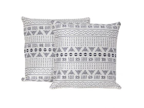 Dotted Velvet 2-Piece Cushion's Cover