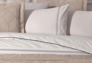 Dowry Land Carlotta 9-Piece Duvet Cover Set Beige Cream - Thumbnail