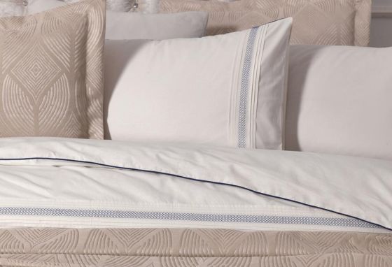 Dowry Land Carlotta 9-Piece Duvet Cover Set Beige Cream